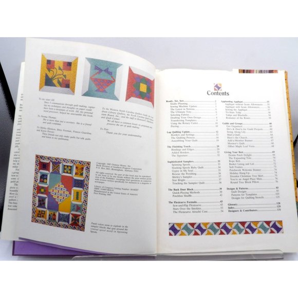 Quilt Pattern Book "More Lap Quilting" Georgia Bonesteel ©1985 Oxmoor House - Picture 5 of 8